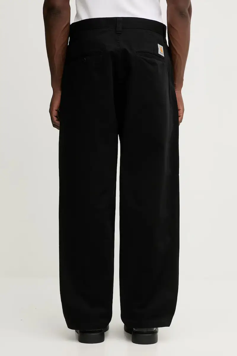 pantaloni in cotone Brady Pant uomo colore nero I035655.8906 miniatura 3