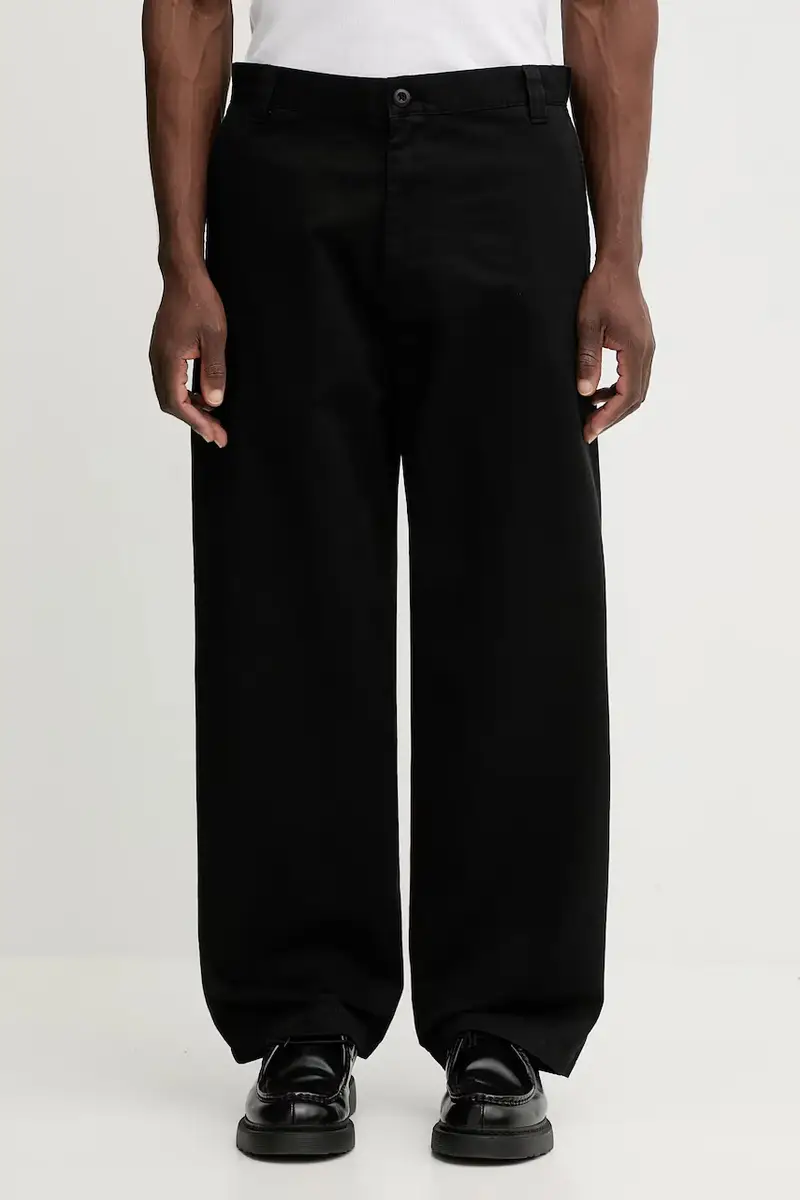 pantaloni in cotone Brady Pant uomo colore nero I035655.8906