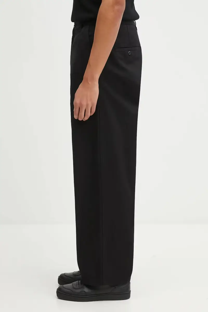 pantaloni in cotone Brady Pant uomo colore nero I036312.8902 miniatura 2