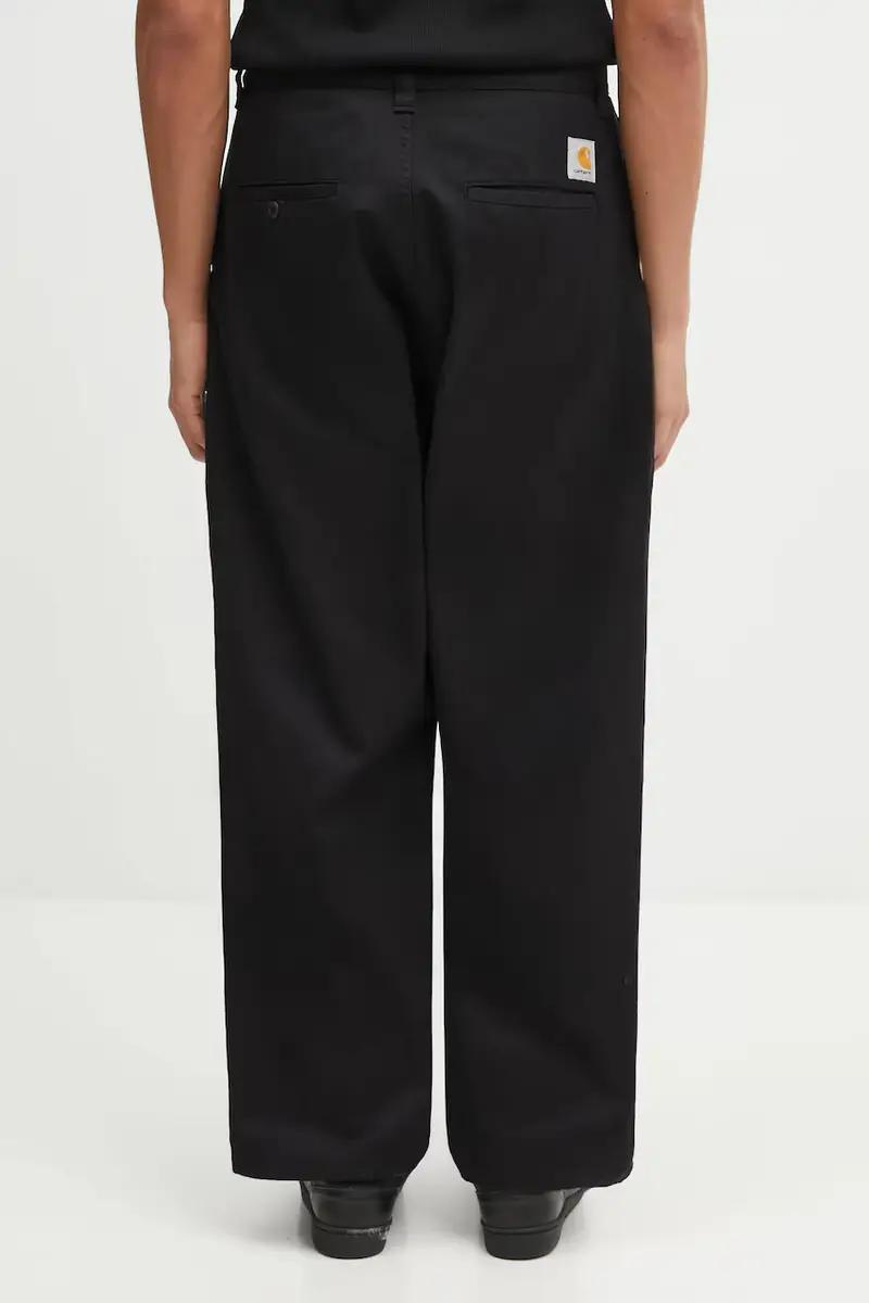 pantaloni in cotone Brady Pant uomo colore nero I036312.8902 miniatura 3