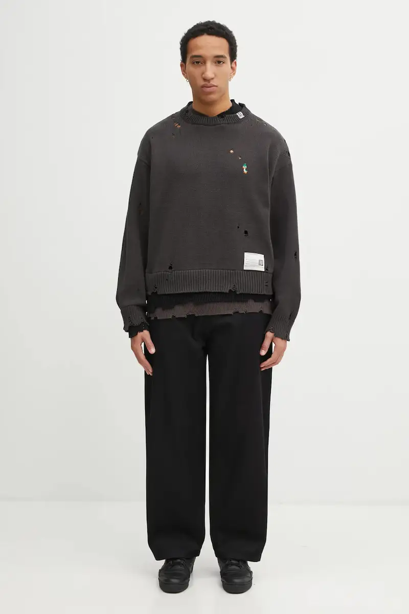 pantaloni in cotone Brady Pant uomo colore nero I036312.8902 miniatura 5