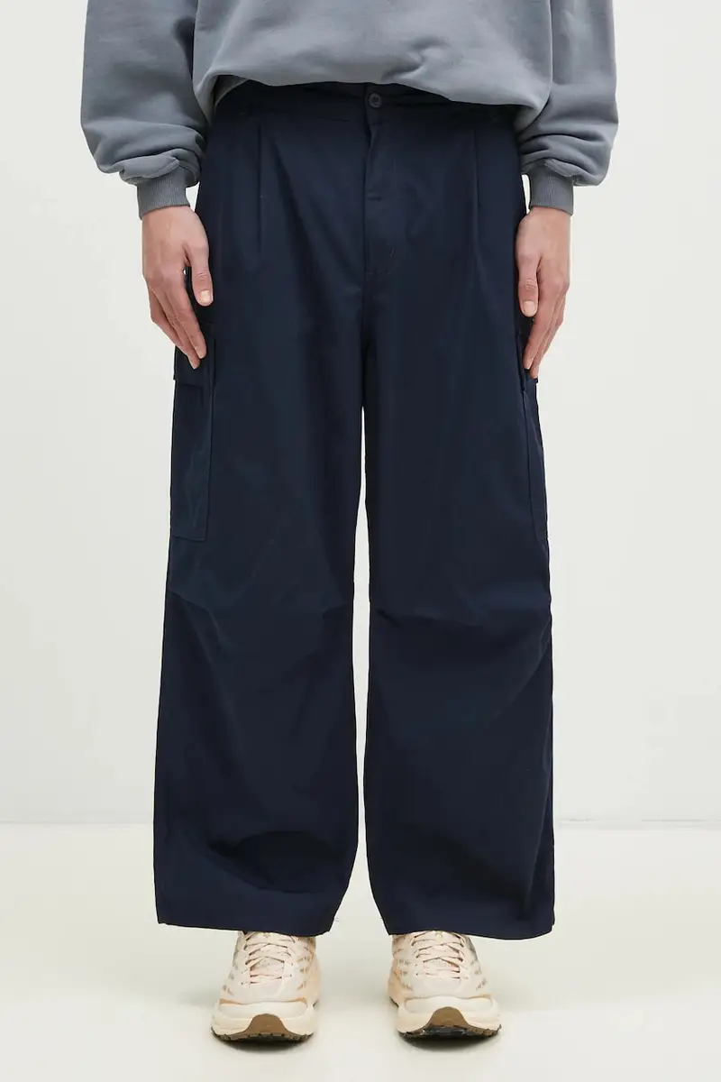 pantaloni in cotone Cole Cargo Pant colore blu navy I030477.0NY02