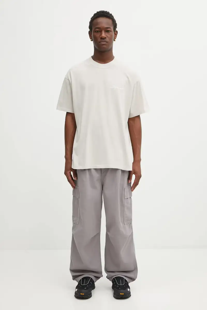 pantaloni in cotone Cole Cargo Pant uomo colore grigio I031218.2LRGD miniatura 5