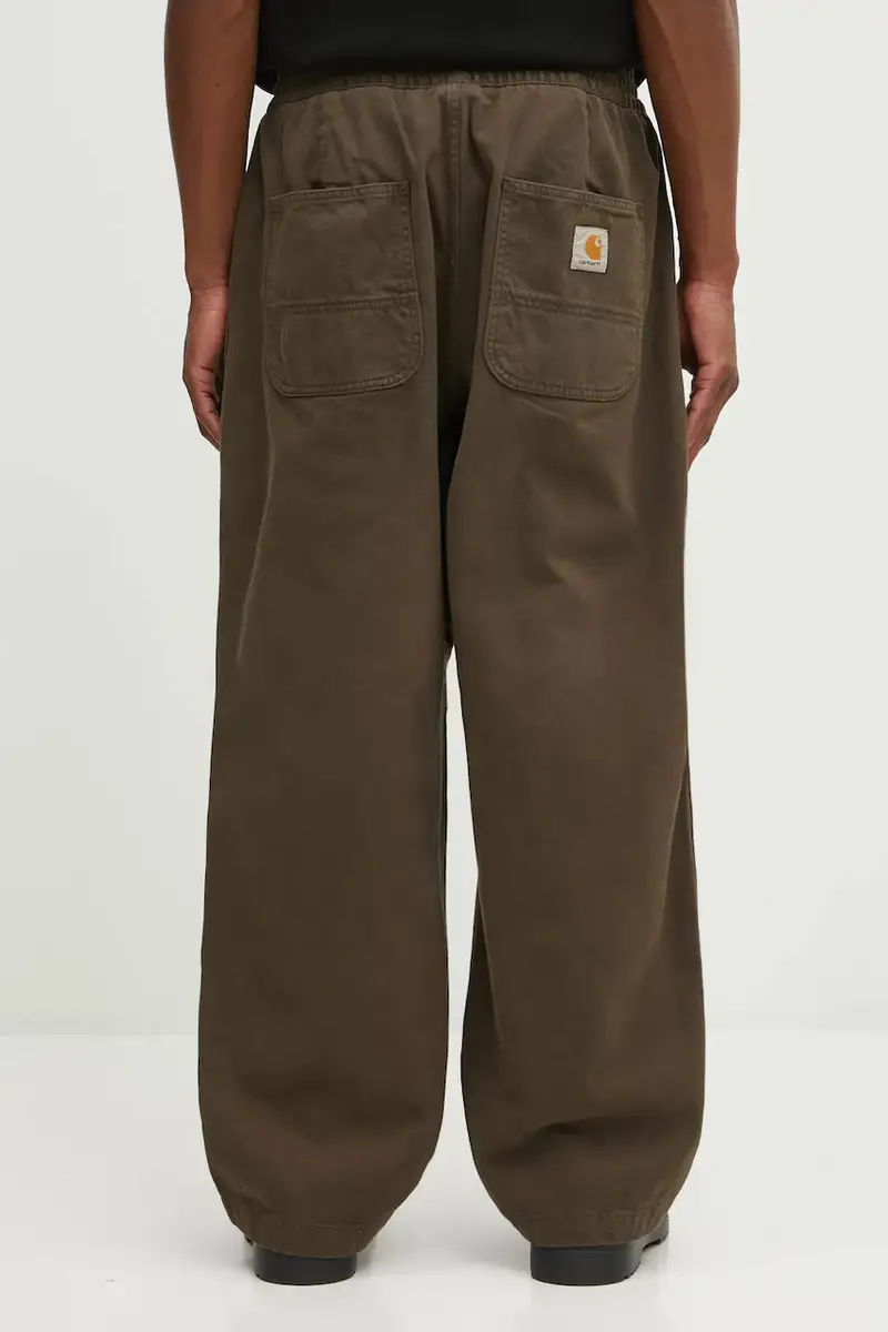 pantaloni in cotone Crawton Pant uomo colore verde I035657.63GD miniatura 3