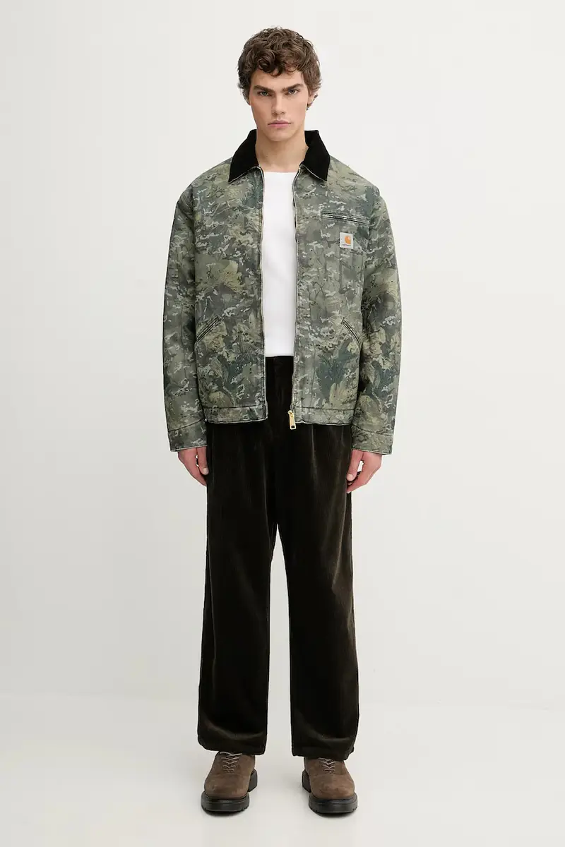 pantaloni in cotone Evan Pant uomo colore verde I033757.4702 miniatura 5