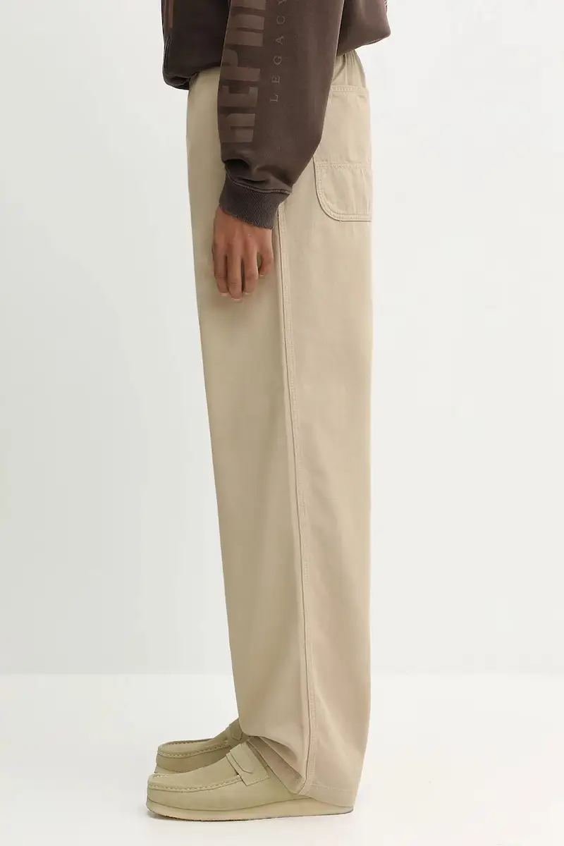pantaloni in cotone Flint Pant uomo colore beige I029919.G1GD miniatura 2