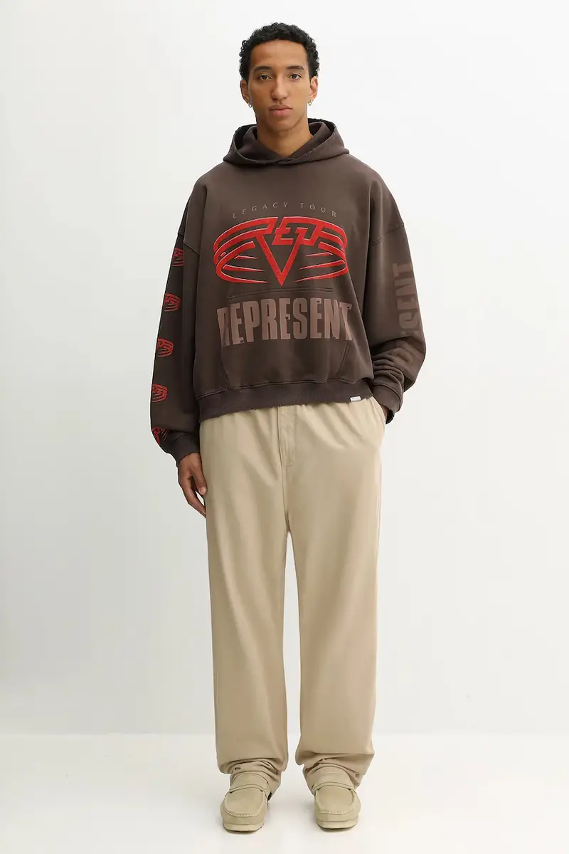 pantaloni in cotone Flint Pant uomo colore beige I029919.G1GD miniatura 5