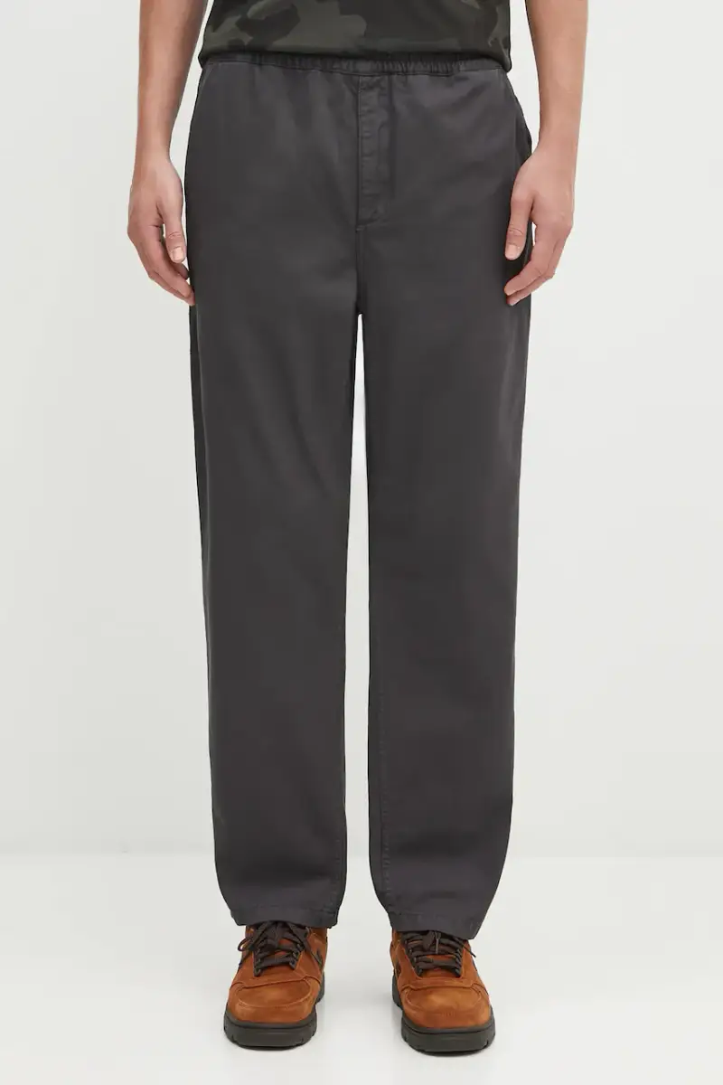 pantaloni in cotone Flint Pant uomo colore grigio I029919.87GD