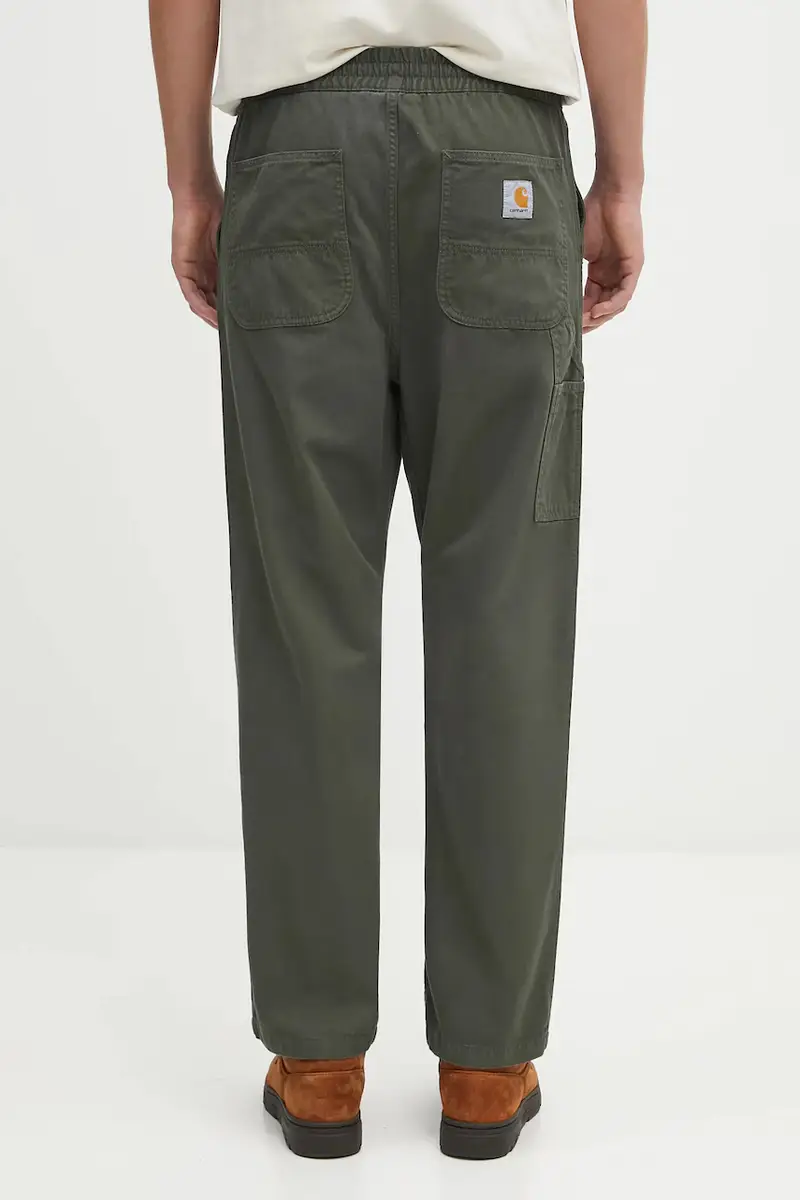 pantaloni in cotone Flint Pant uomo colore verde I029919.2ZXGD miniatura 3