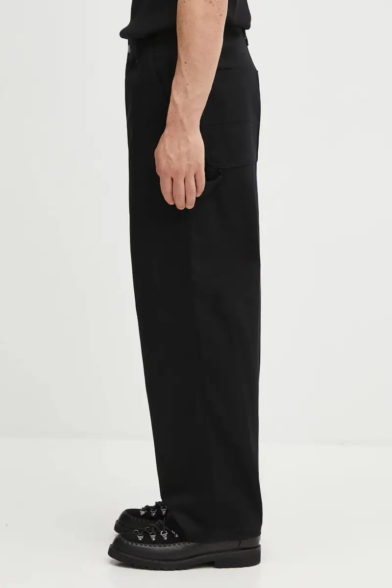 pantaloni in cotone Holden Pant uomo colore nero I035670.8901 miniatura 2