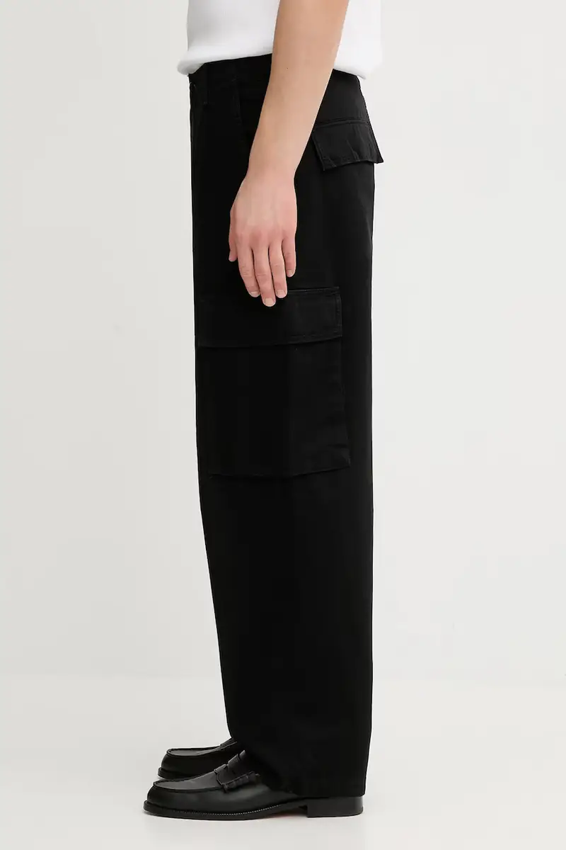pantaloni in cotone Kade Cargo Pant uomo colore nero I035585.8906 miniatura 2