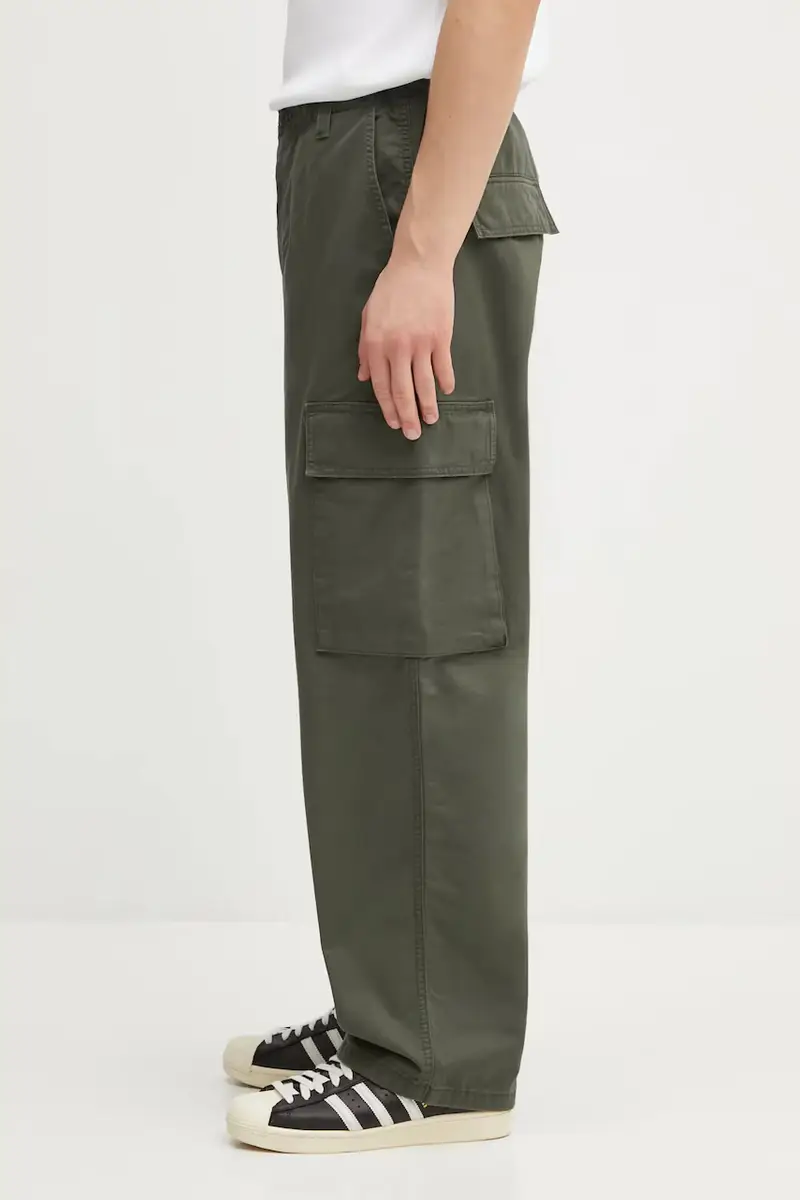 pantaloni in cotone Kade Cargo Pant uomo colore verde I035585.2ZX06 miniatura 2