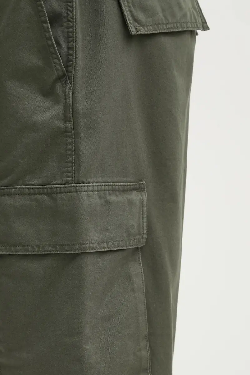 pantaloni in cotone Kade Cargo Pant uomo colore verde I035585.2ZX06 miniatura 5