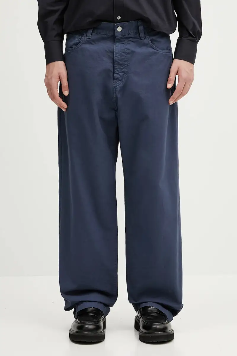 pantaloni in cotone Landon Pant colore blu I034806.2OTGD