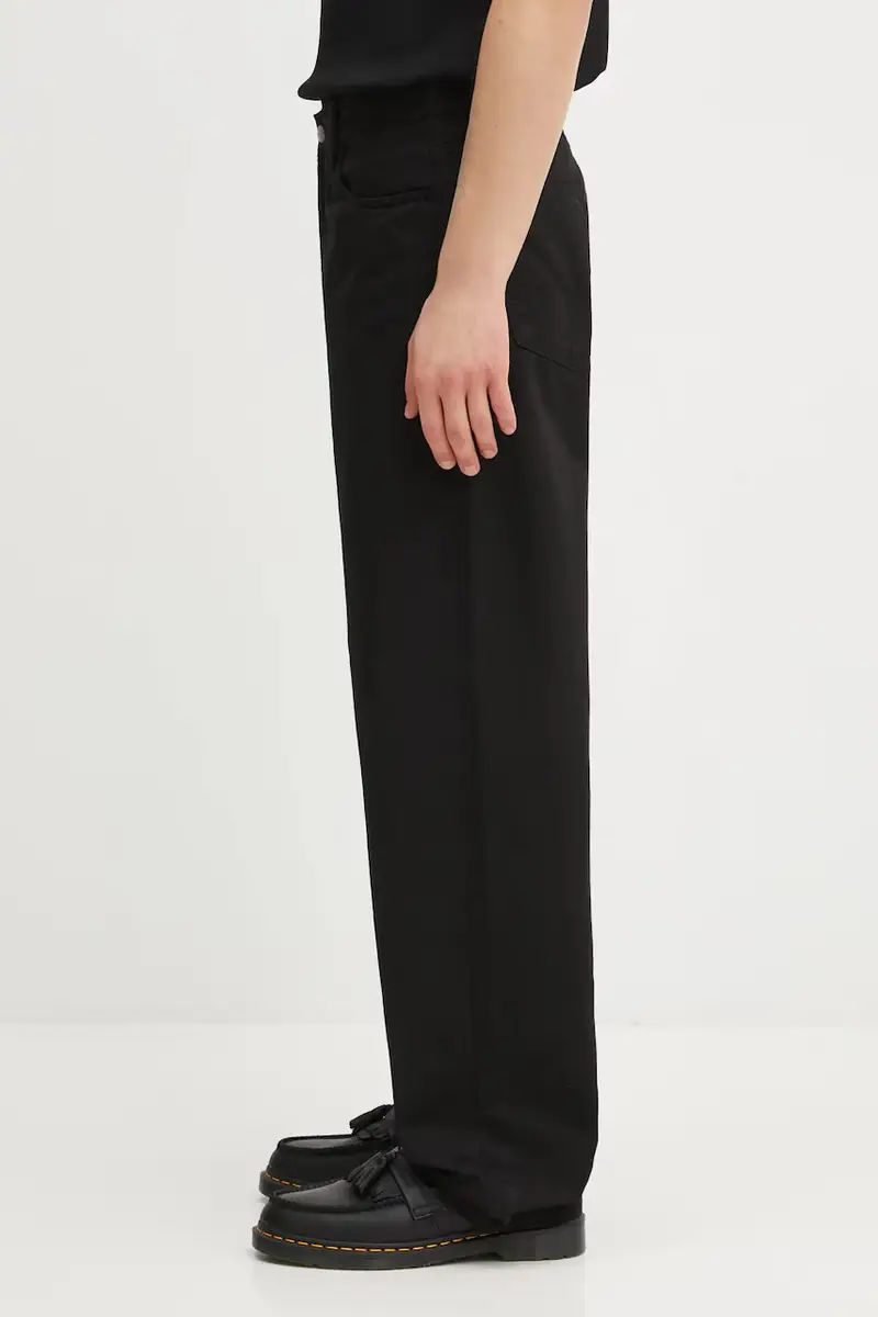 pantaloni in cotone Landon Pant colore nero I034806.89GD miniatura 2