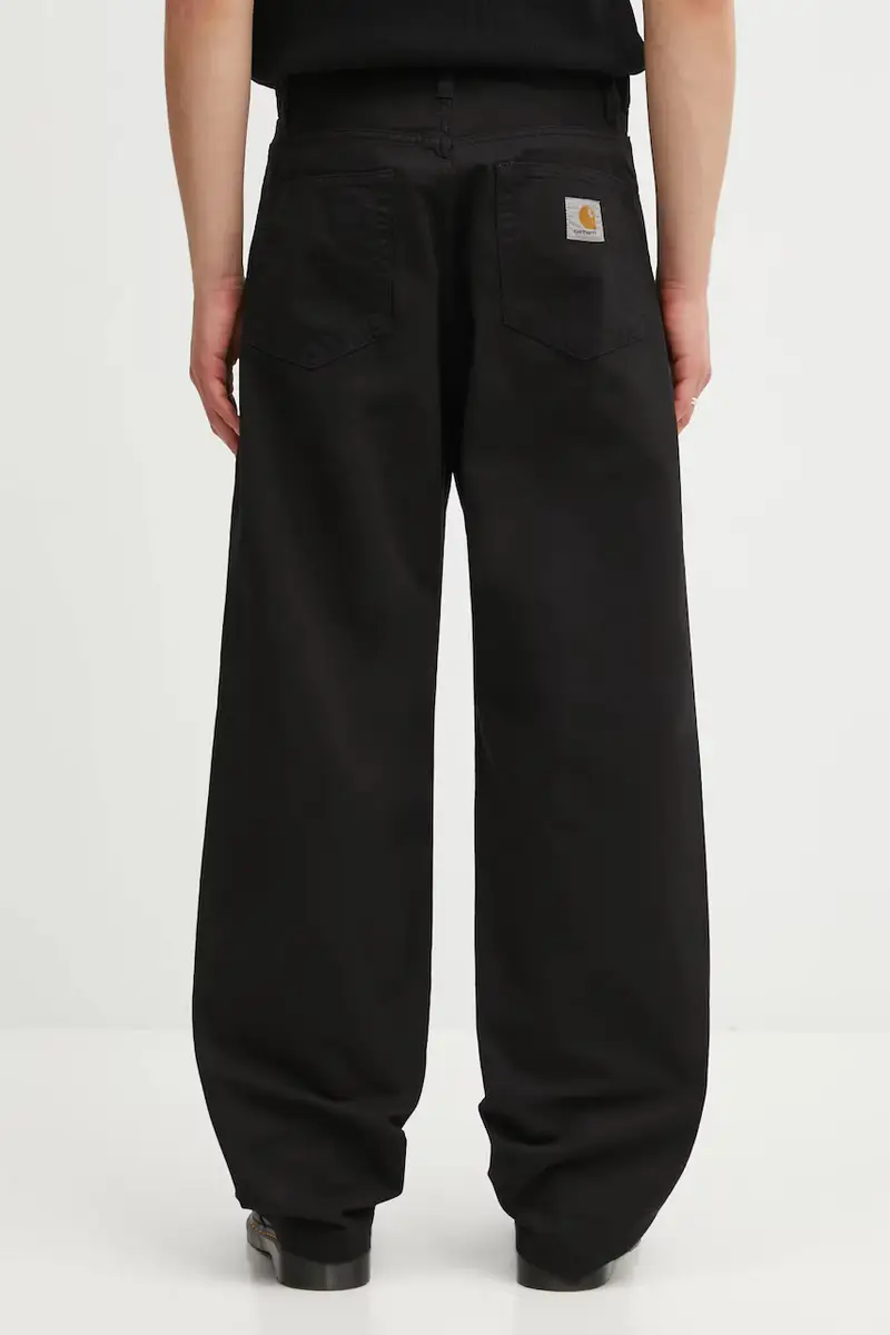 pantaloni in cotone Landon Pant colore nero I034806.89GD miniatura 3