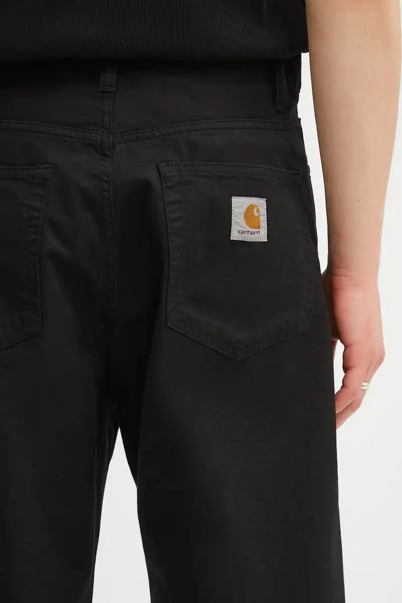 pantaloni in cotone Landon Pant colore nero I034806.89GD miniatura 4