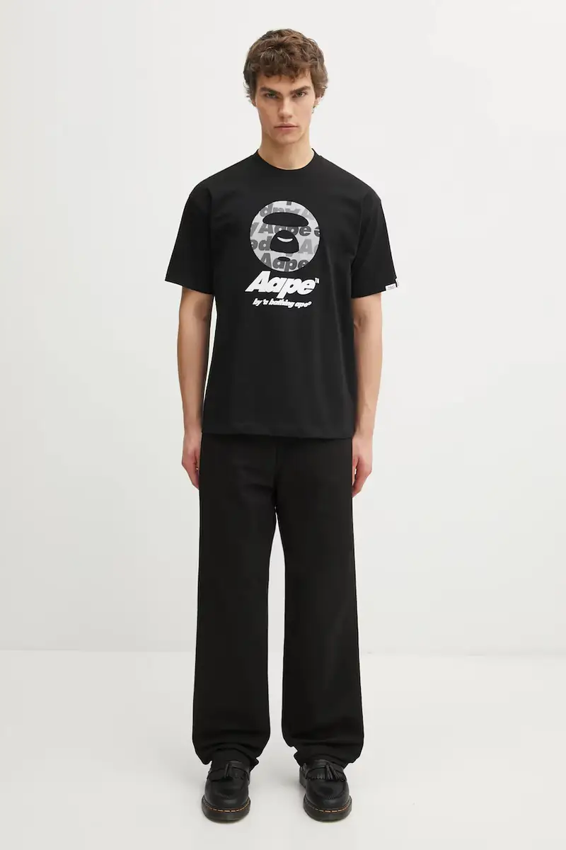 pantaloni in cotone Landon Pant colore nero I034806.89GD miniatura 5