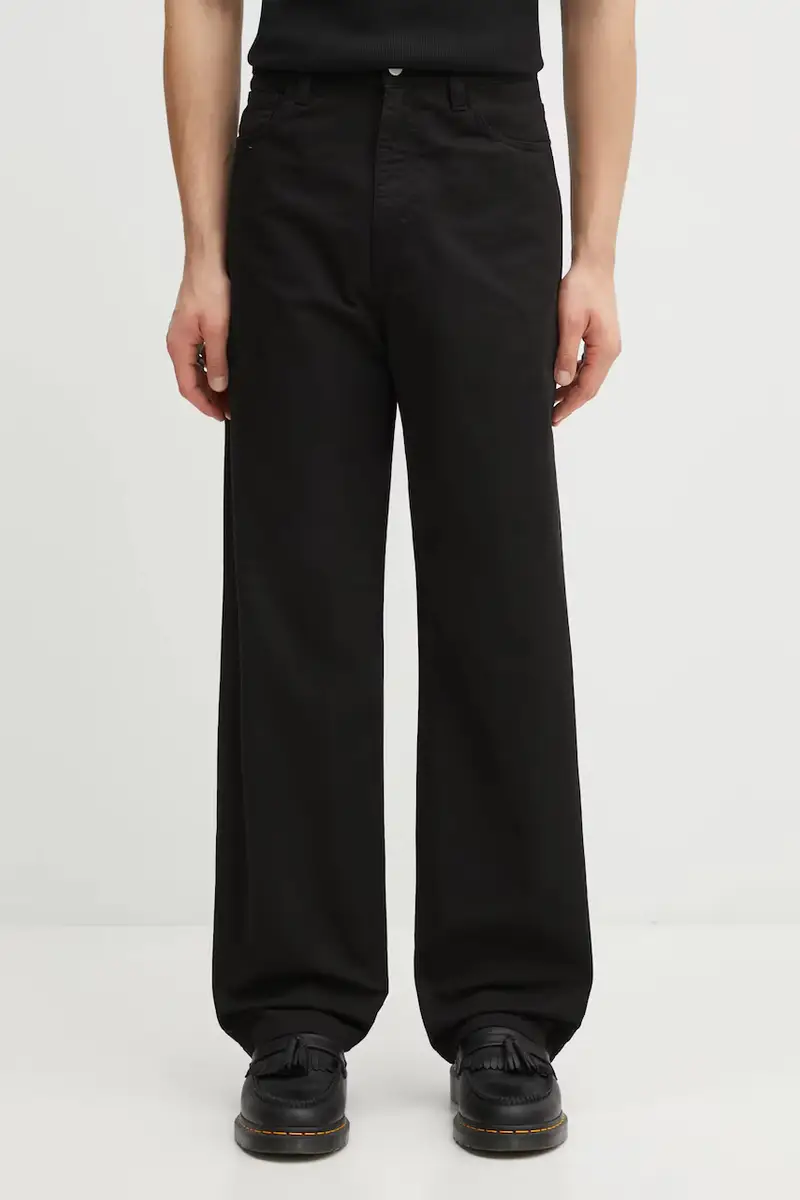 pantaloni in cotone Landon Pant colore nero I034806.89GD