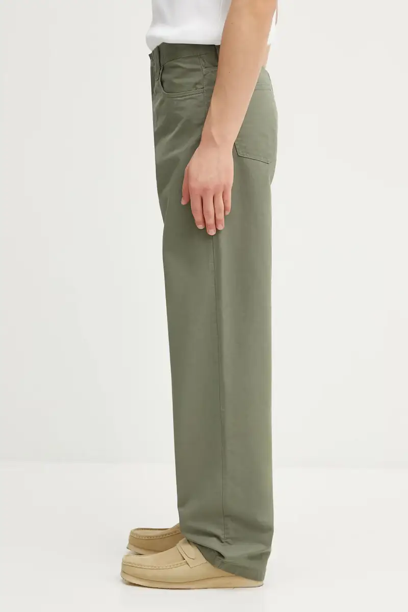 pantaloni in cotone Landon Pant colore verde I034806.1YFGD miniatura 2