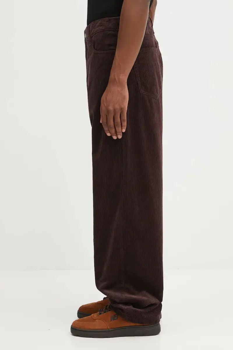 pantaloni in cotone Landon Pant uomo colore marrone I032297.33H02 miniatura 2