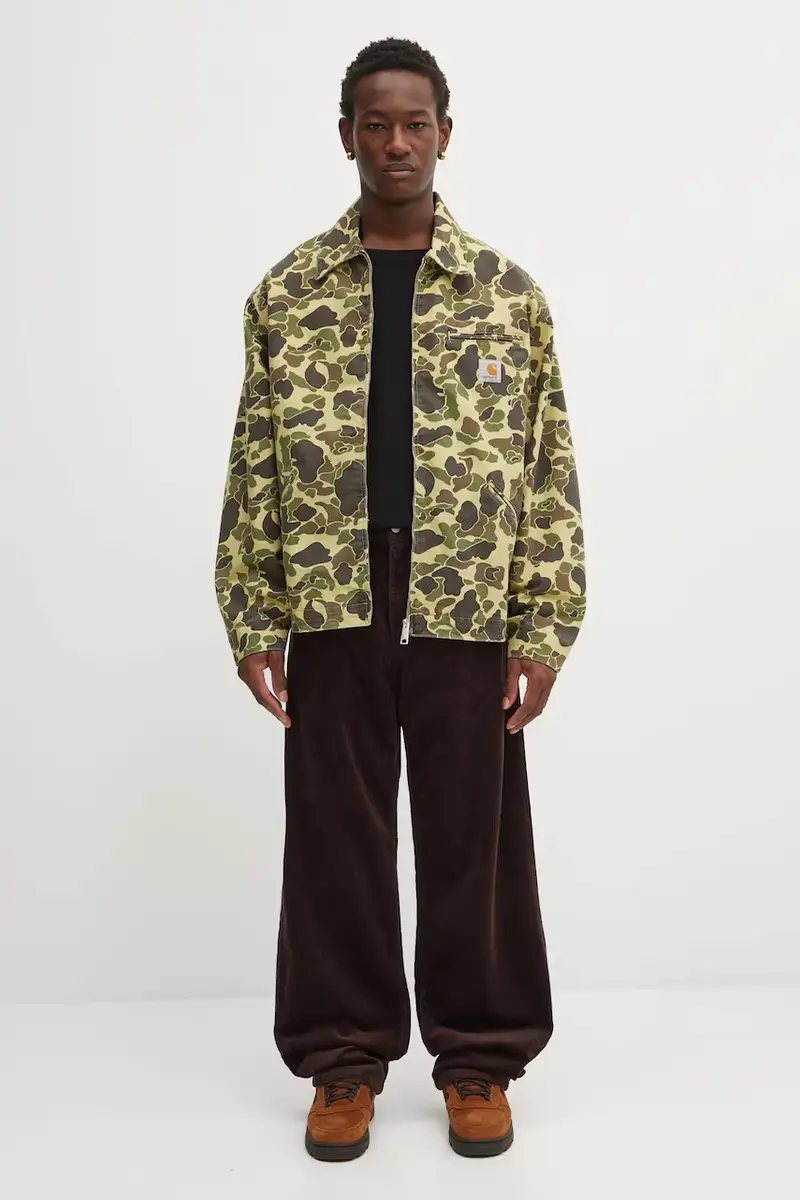 pantaloni in cotone Landon Pant uomo colore marrone I032297.33H02 miniatura 5