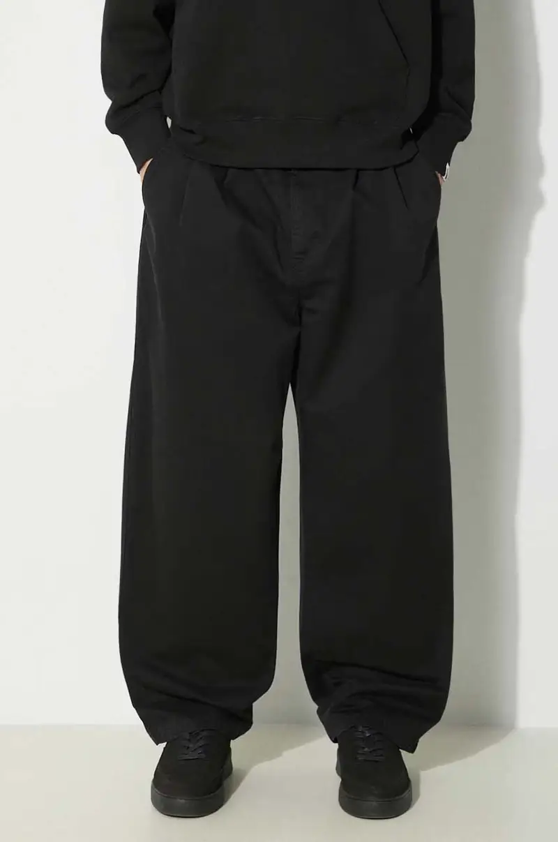 pantaloni in cotone Marv Pant colore nero I033129.8906