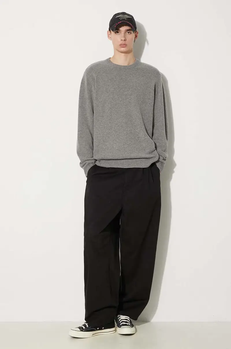 pantaloni in cotone Merrick Pant colore nero I033759.8906 miniatura 2