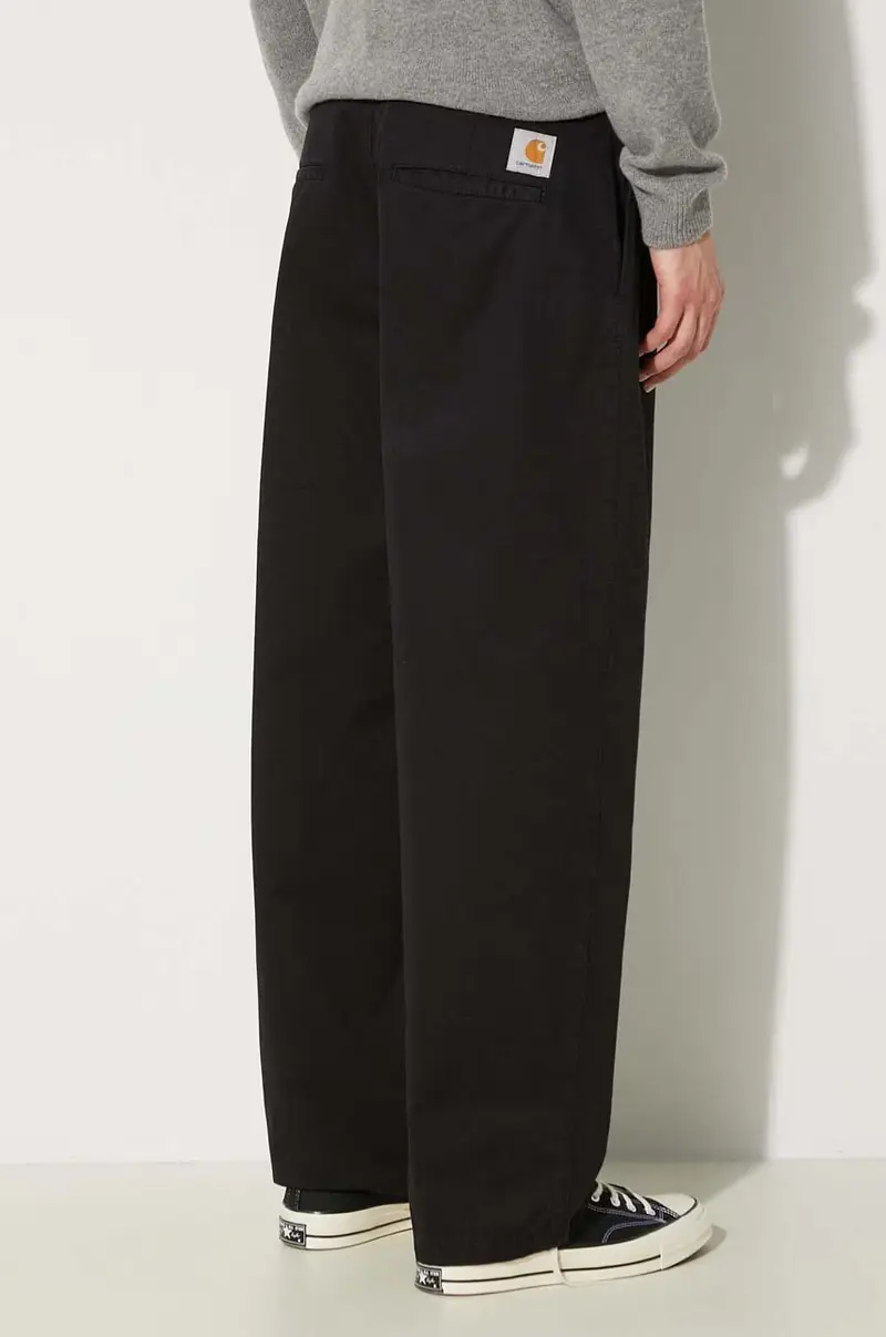 pantaloni in cotone Merrick Pant colore nero I033759.8906 miniatura 3