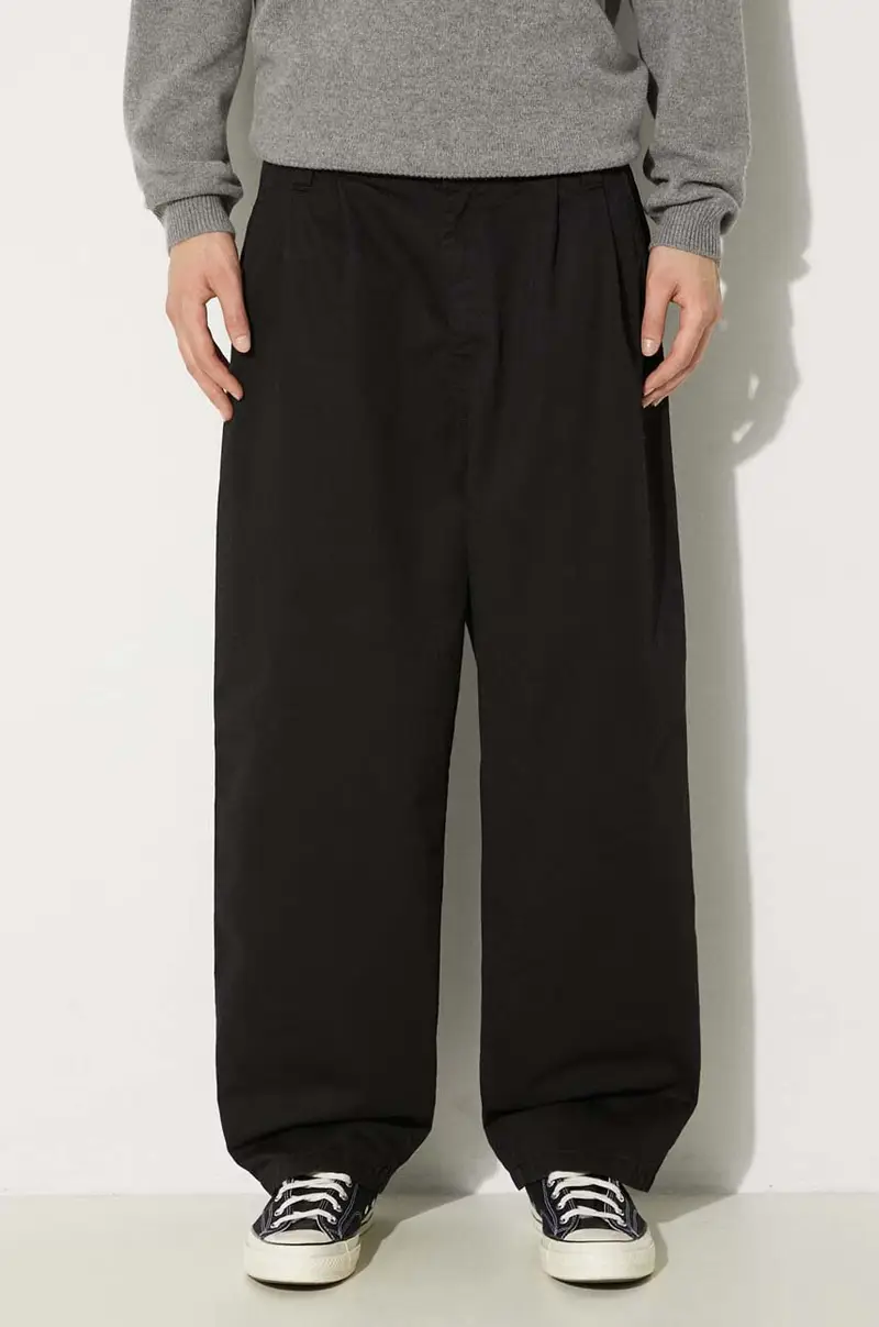 pantaloni in cotone Merrick Pant colore nero I033759.8906