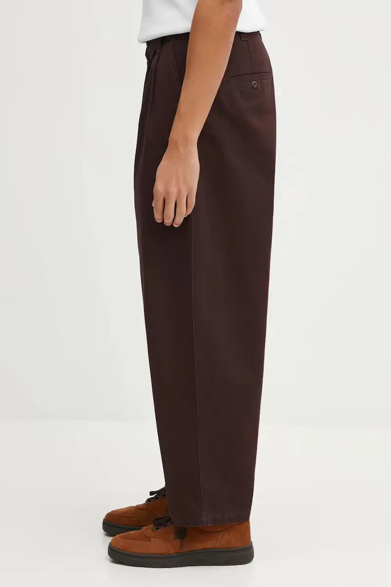 pantaloni in cotone Merrick Pant uomo colore marrone I033759.33H06 miniatura 2