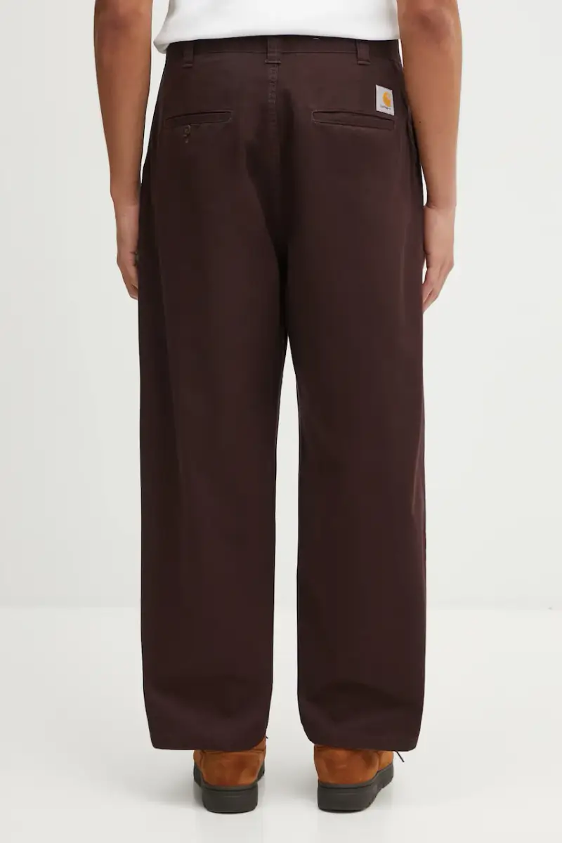 pantaloni in cotone Merrick Pant uomo colore marrone I033759.33H06 miniatura 3