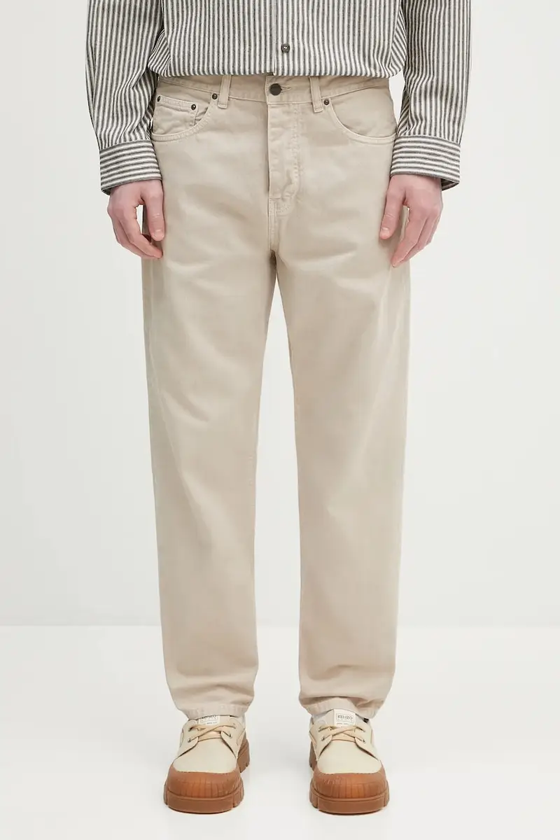 pantaloni in cotone Newel Pant colore beige I033123.2LP4J