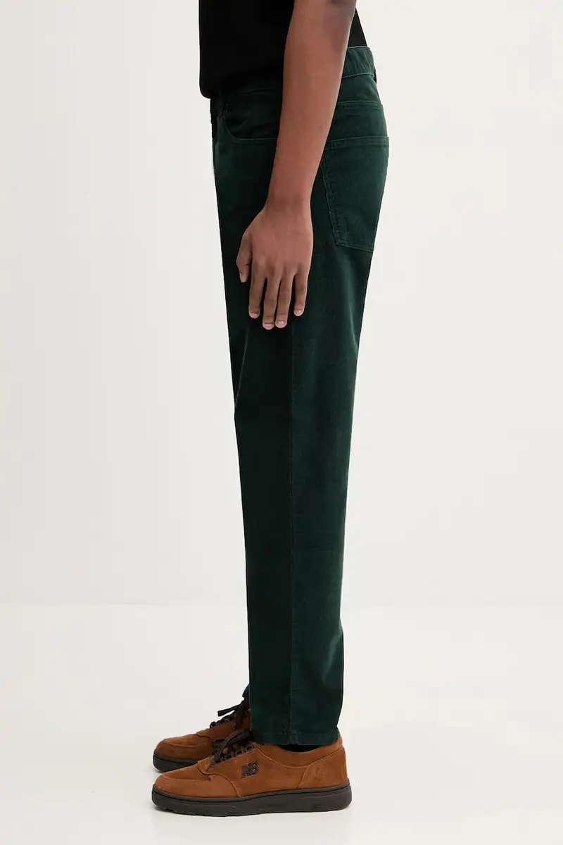 pantaloni in cotone Newel Pant uomo colore verde I031456.3GH02 miniatura 2