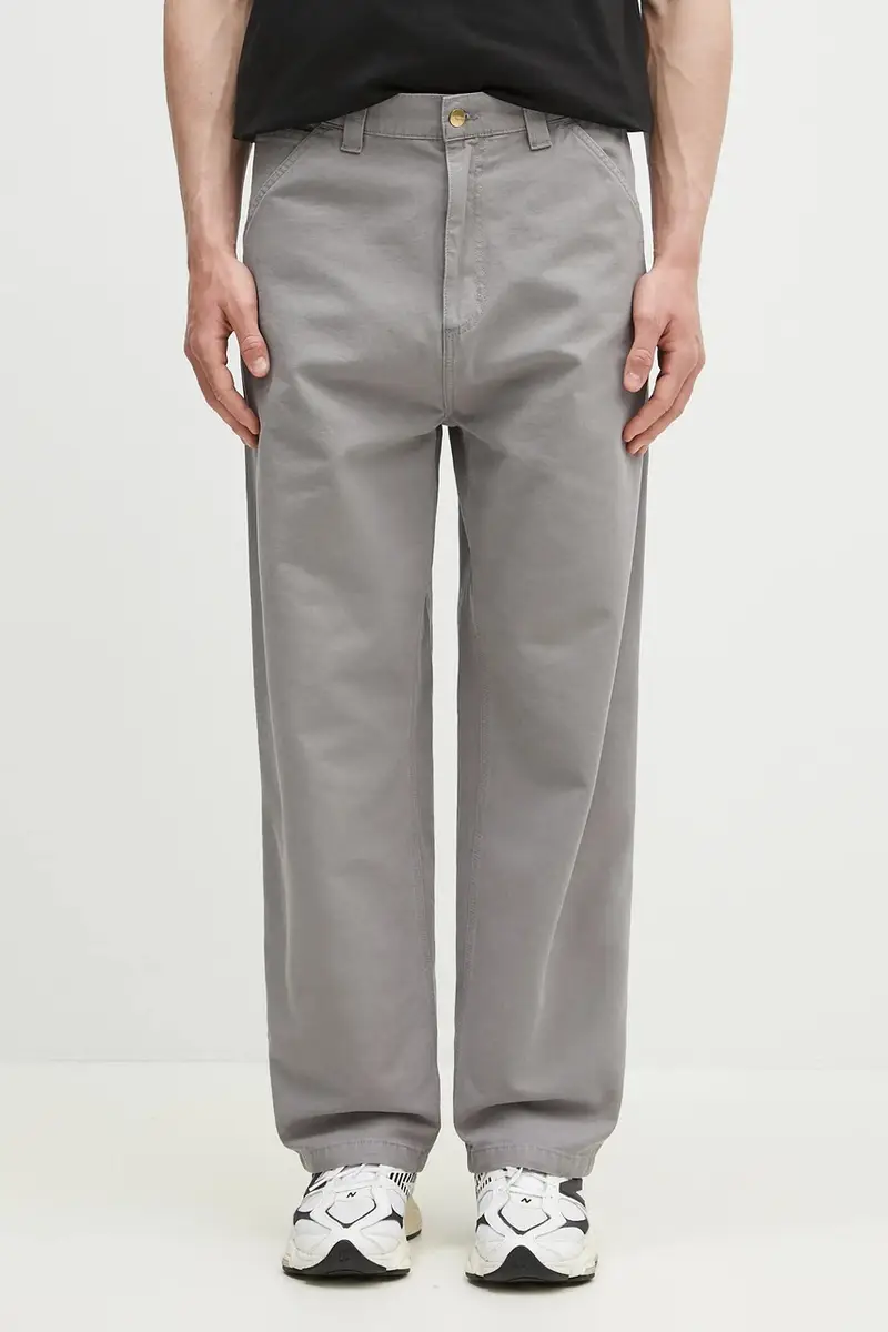 pantaloni in cotone OG Single Knee Pant uomo colore grigio I033754.2LR06
