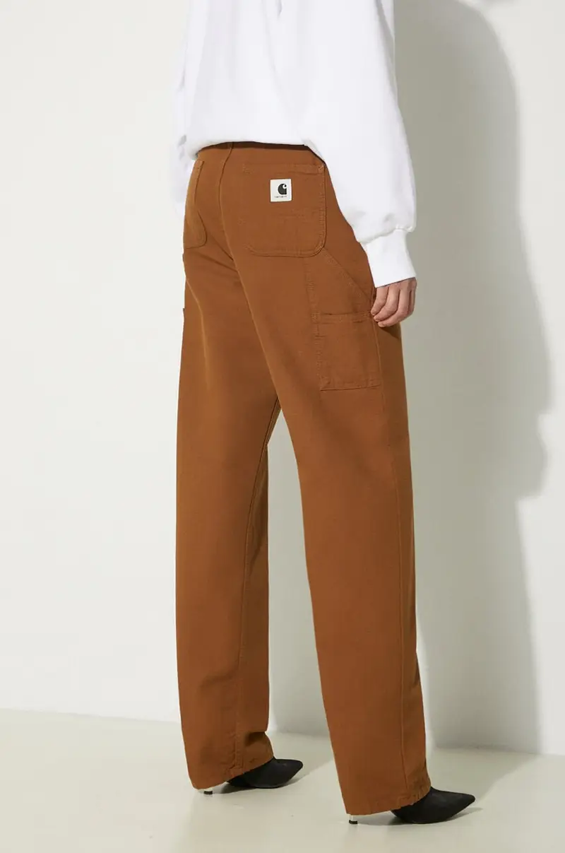 pantaloni in cotone Pierce Pant Straight colore marrone I032966.HZ02