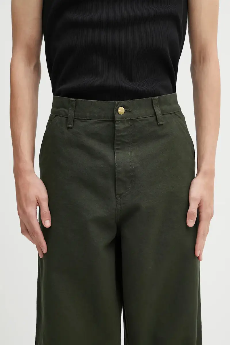 pantaloni in cotone Simple Pant uomo colore verde I031220.4902 miniatura 4