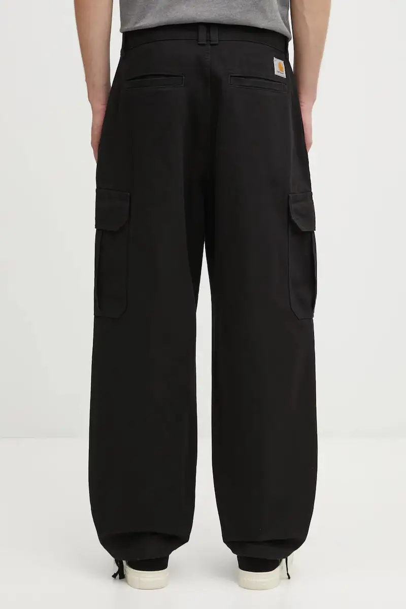 pantaloni in cotone Stanton Cargo Pant uomo colore nero I035656.8906 miniatura 3