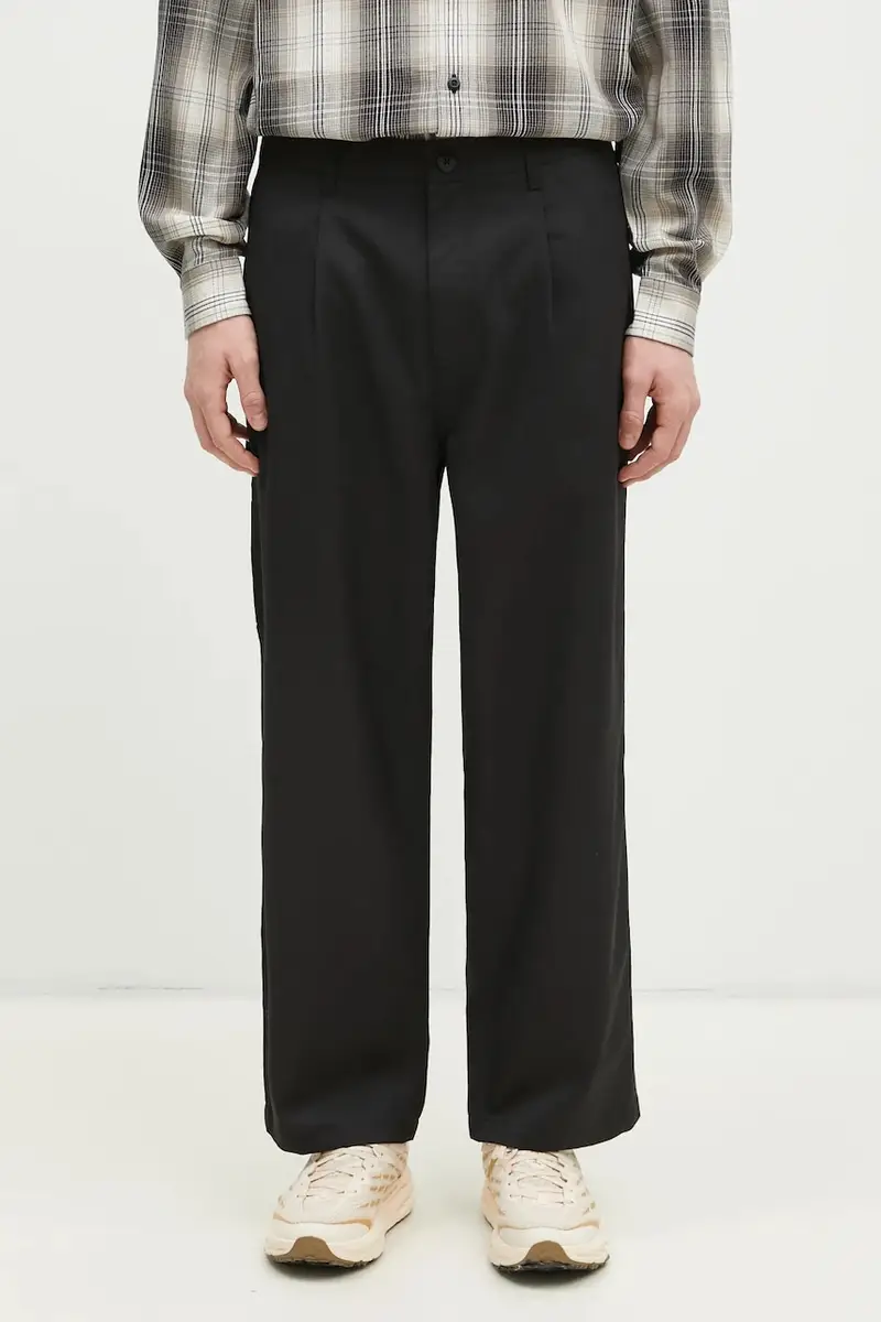 pantaloni in misto lana Seaton Pant colore nero I034438.89XX
