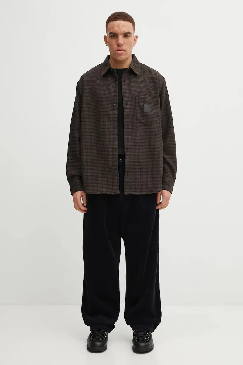 pantaloni in velluto a coste Evan Pant uomo colore blu navy I033757.1C02 miniatura 5