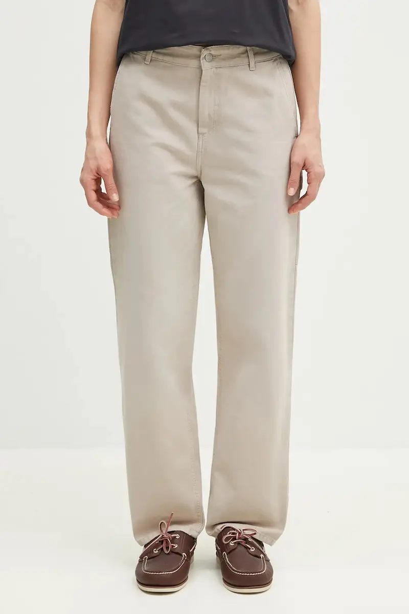pantaloni Pierce Pant Straight donna colore beige I034829
