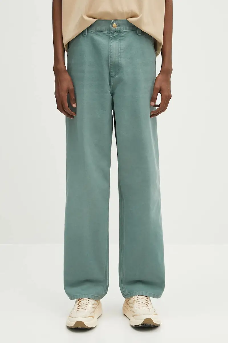 pantaloni Single Knee Pant uomo colore verde I034798.2M24O