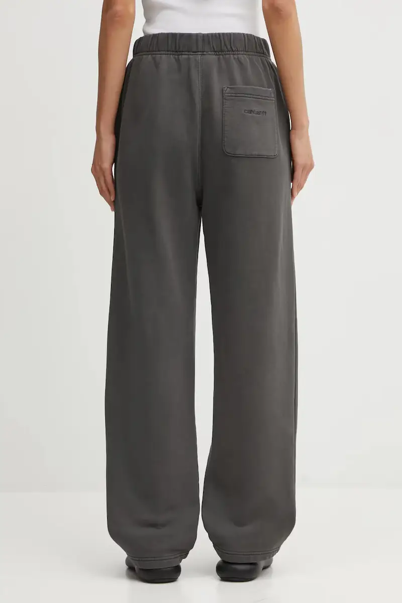 pantaloni tuta di cotone W' Benton Sweat Pant donna colore grigio I034513.87GD miniatura 3