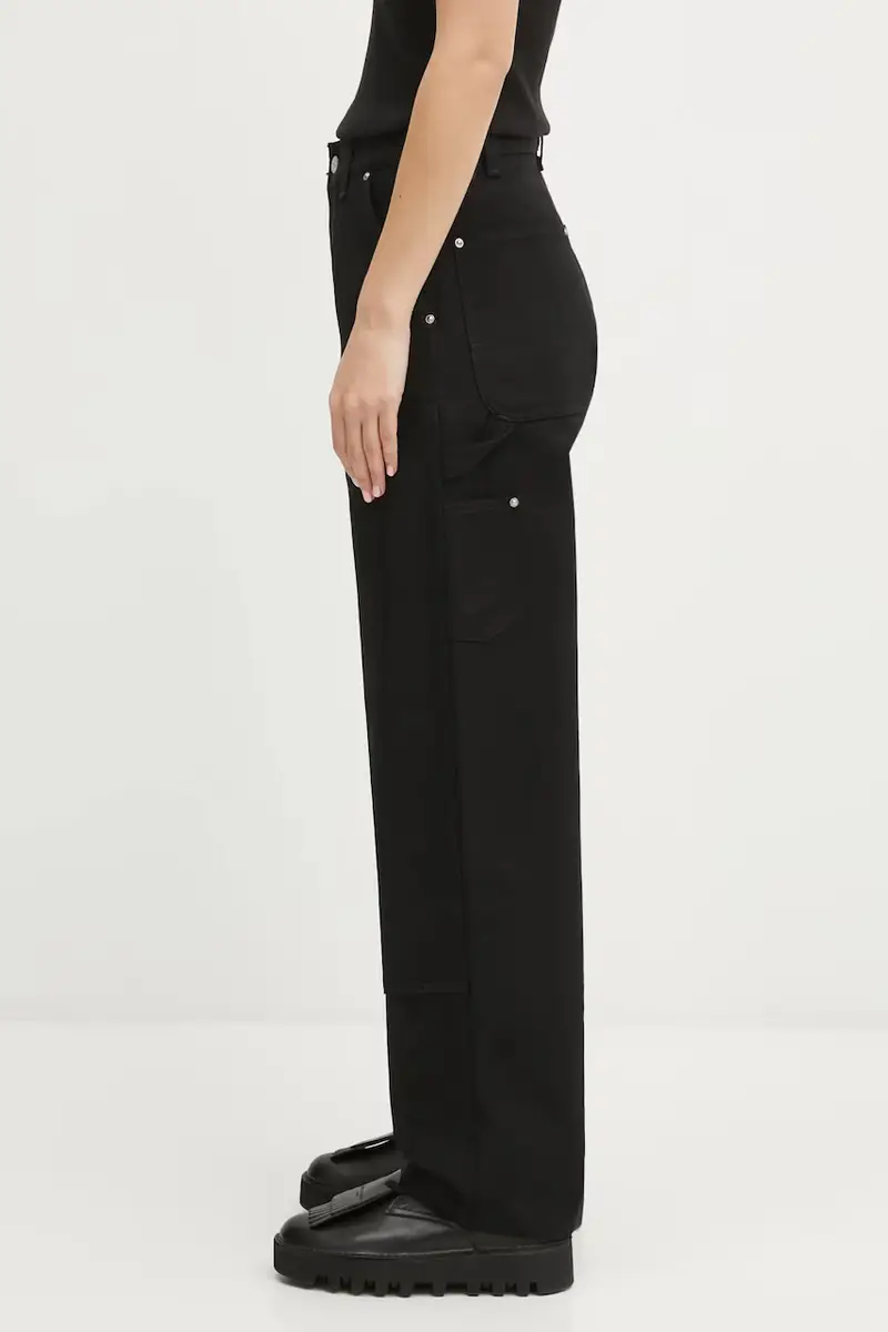 pantaloni W Brandon Double Knee Pant donna colore nero I036352.8901 miniatura 2