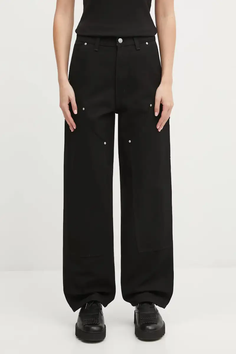 pantaloni W Brandon Double Knee Pant donna colore nero I036352.8901