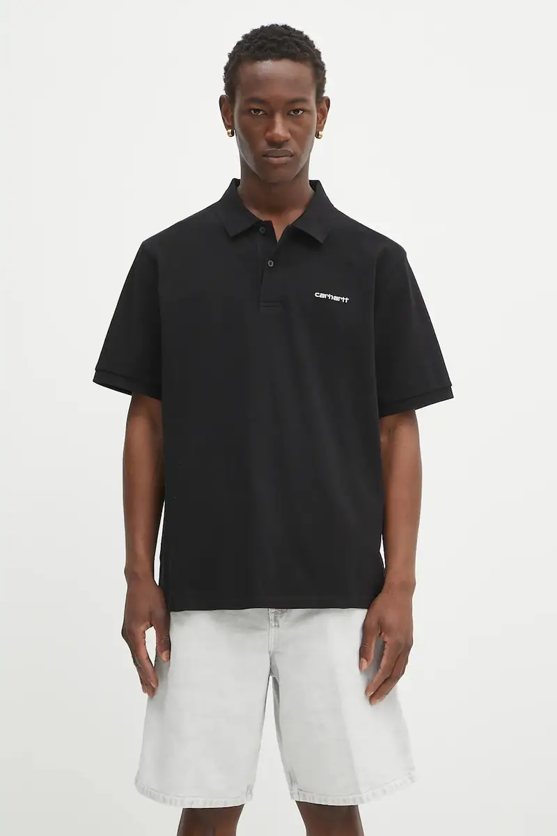 Carhartt WIP Polo Uomo Nero 2257593