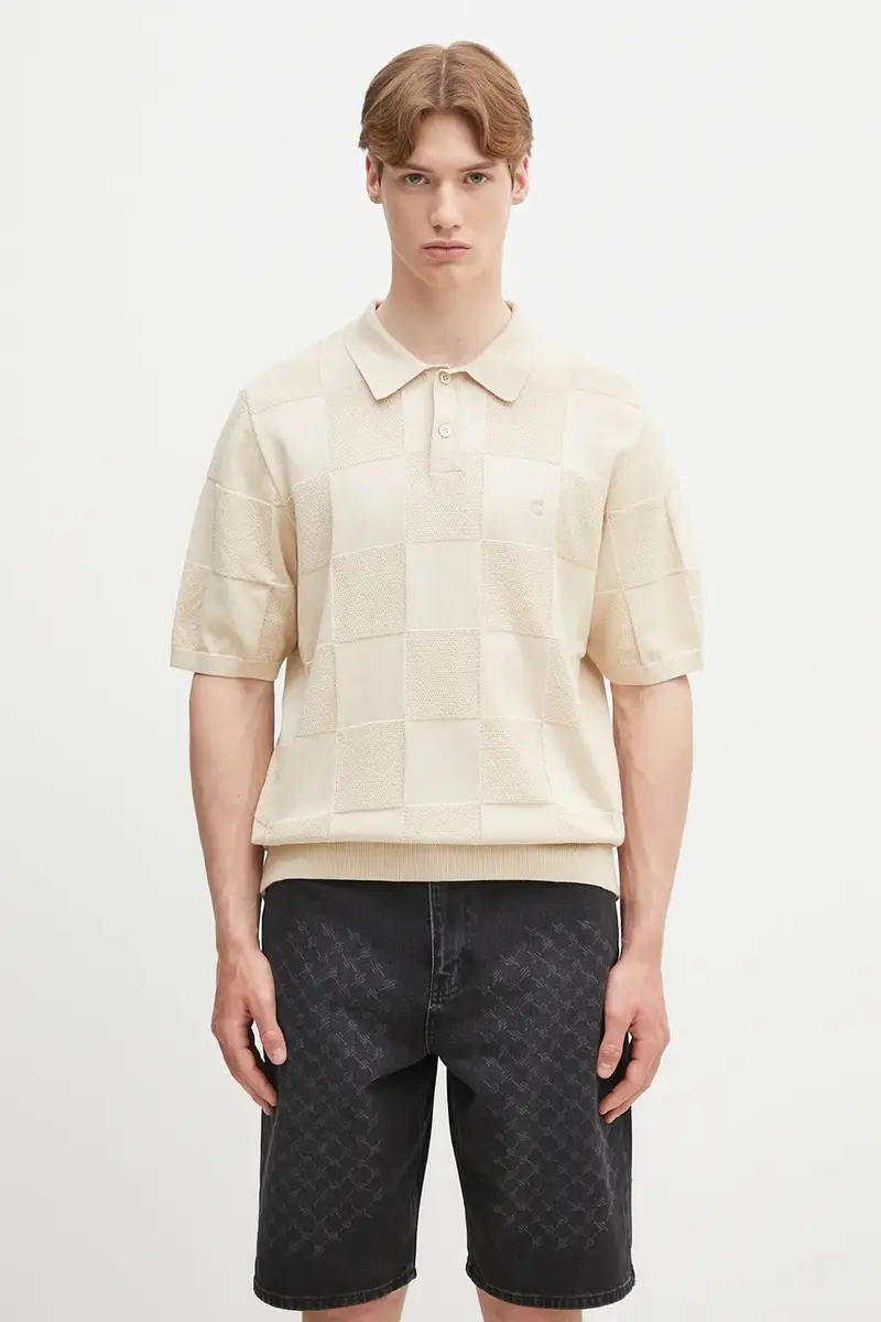 Carhartt WIP Polo Uomo Beige 2242200