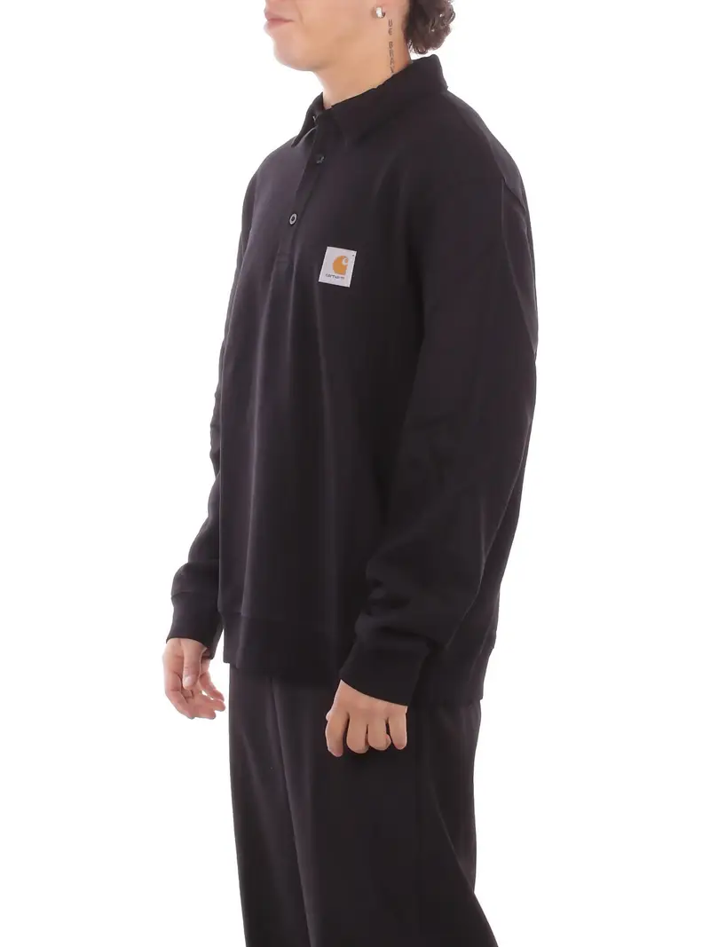 Carhartt WIP Polo Nero 3214000 miniatura 2