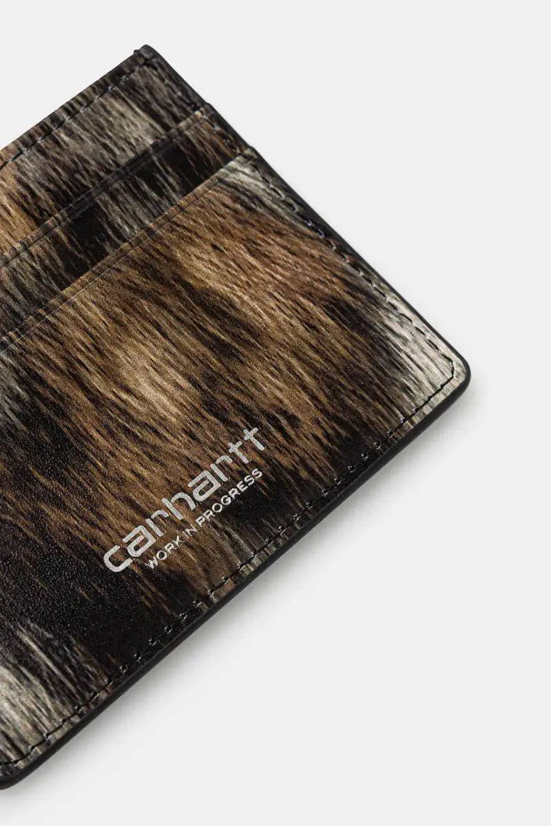 portacarte in pelle Vegas Cardholder colore marrone I033109.3BYXX miniatura 3