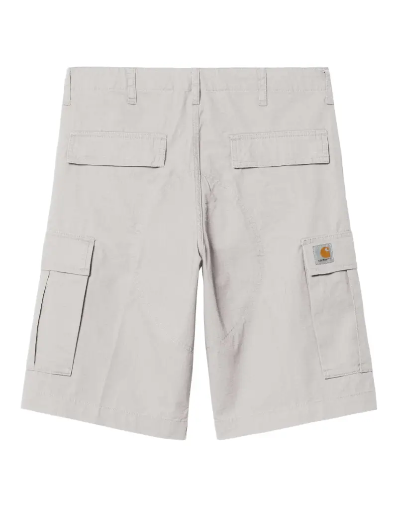 Carhartt Wip Regular cargo shorts con tasconi da uomo - Sonic Silver rinsed 28 (42)